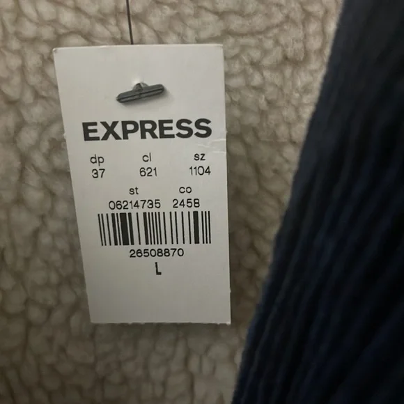 Express Corduroy Sherpa Jacket